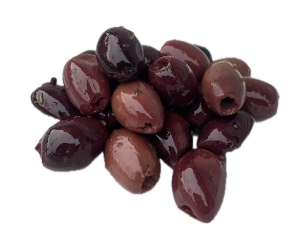 Græske Kalamata Oliven, 1000 gram, økologiske