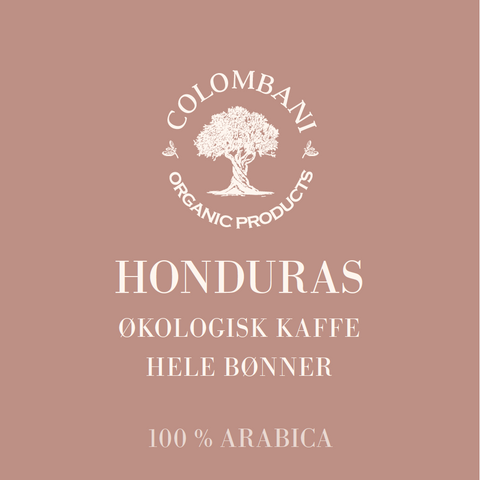 Honduras, hele kaffebønner, 1 kg, mellemristet, økologisk