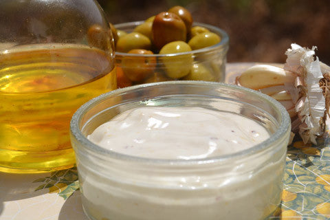 Aioli med økologisk olivenolie 