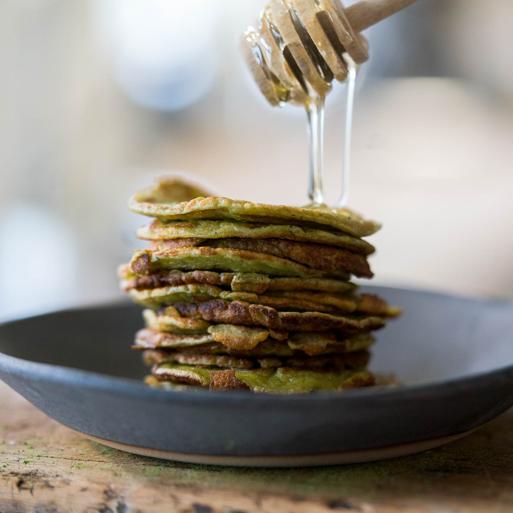 Matcha pandekager