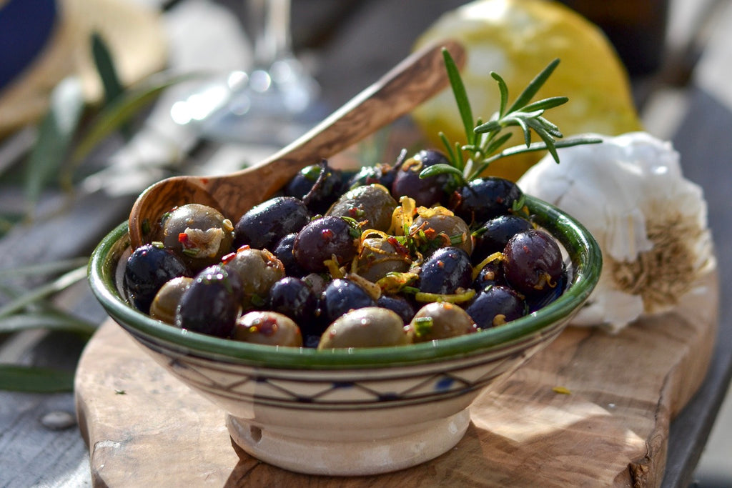 Marinerede oliven