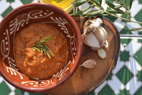 Tomatpesto med økologisk pinjekerner