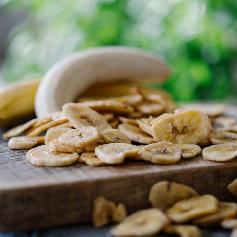 Bananchips, 500 gram, økologiske
