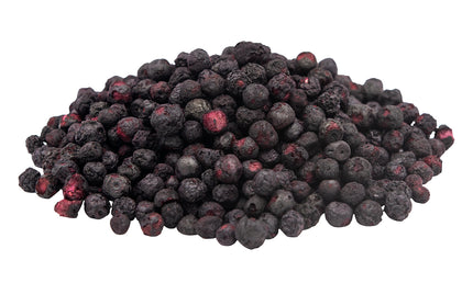 Blåbær, hele, frysetørret, 250 gram, økologisk