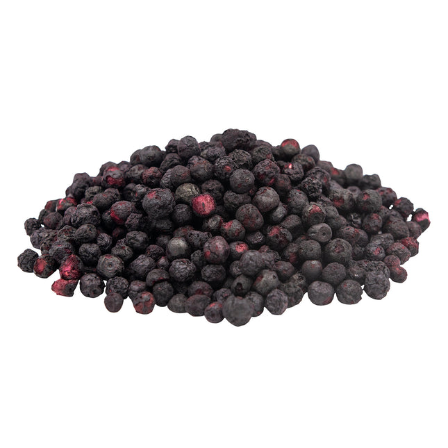 Blåbær, hele, frysetørret, 250 gram, økologisk