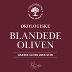 Græske Blandede Oliven, 1000 gram,  økologiske