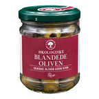 Blandede græske oliven, 100 gram, økologiske