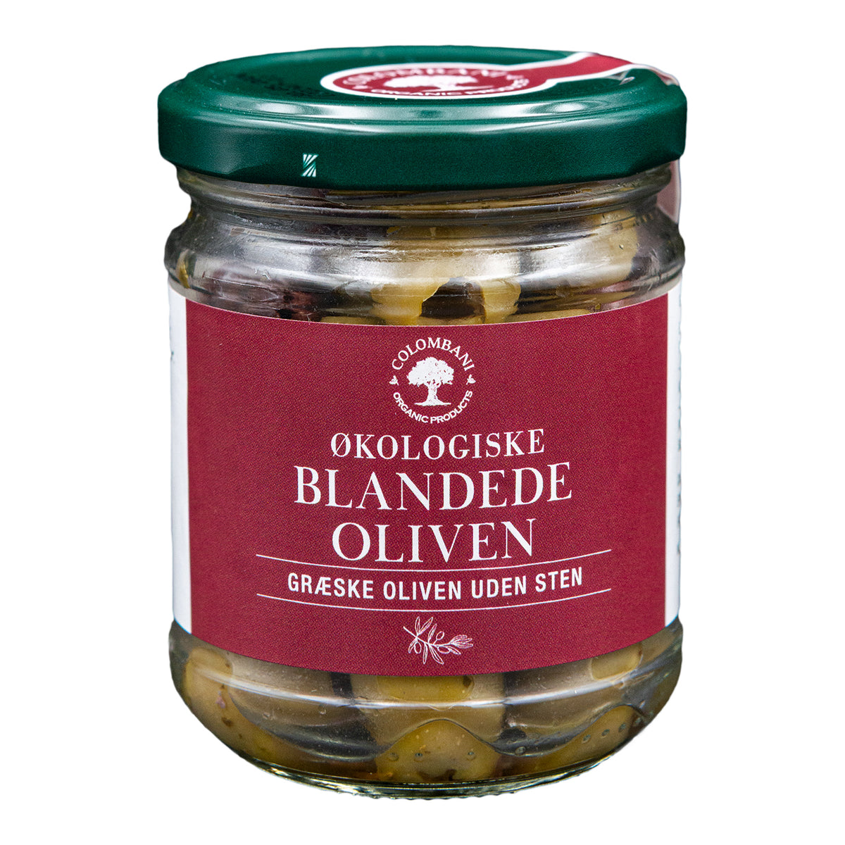 Blandede græske oliven, 100 gram, økologiske