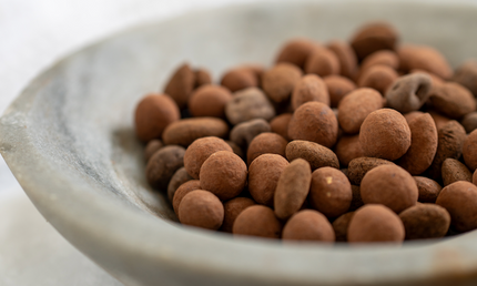 Mandler med chokolade og kakao, 250 gram, økologisk