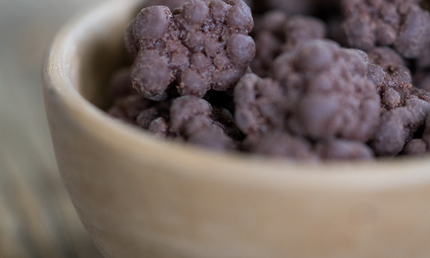 Kokostern med mørk chokolade, 250 gram, økologisk