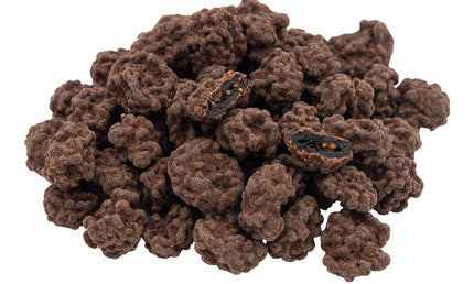 Tranebær med chokolade, 250 gram, økologisk