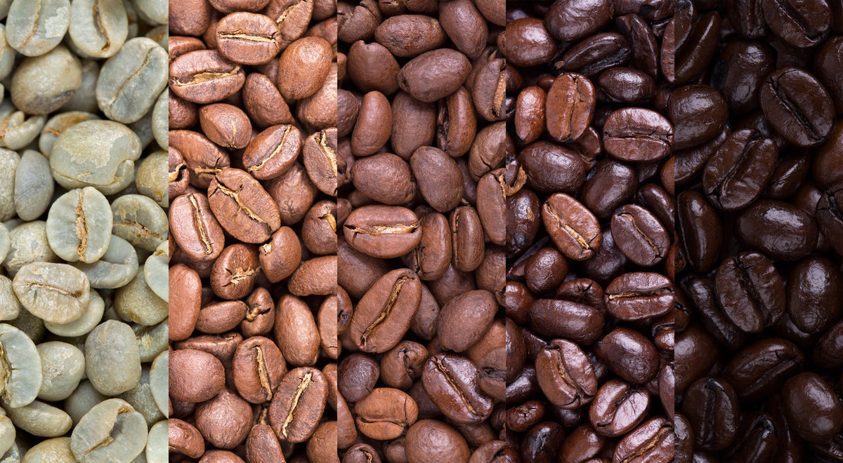 Kaffeprofiler og farveskala