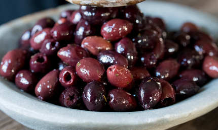 Græske Kalamata Oliven, 1000 gram, økologiske