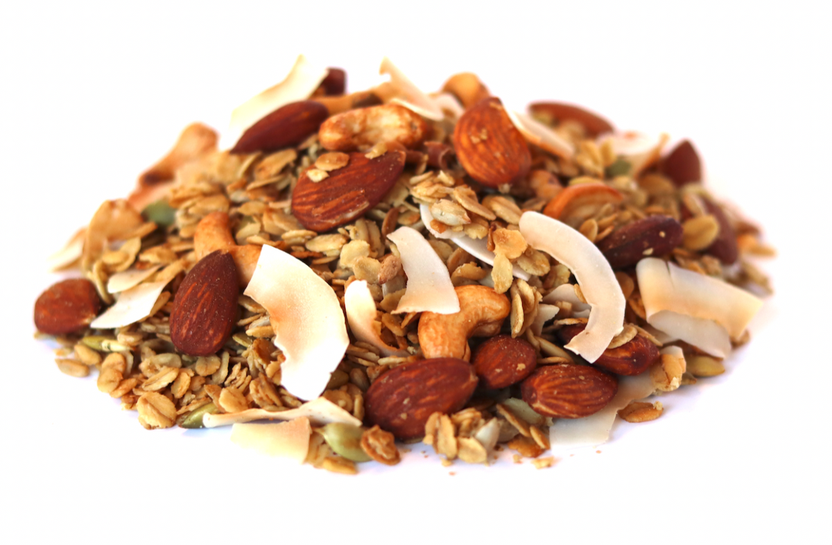 Granola, 1 kg, økologisk (mandel, cashew, kokos)