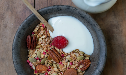 Granola, 1 kg, økologisk (Hindbær & Pekan)