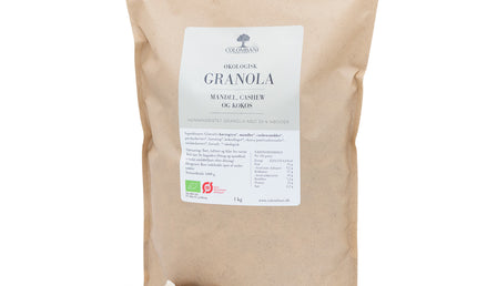 Granola, 1 kg, økologisk (mandel, cashew, kokos)