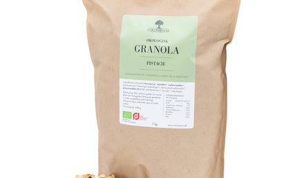 Granola, 1 kg, økologisk (Pistacie)
