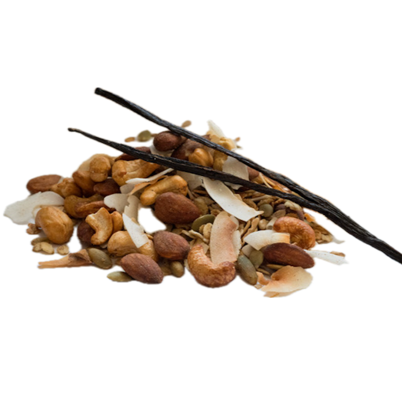Granola, 1 kg, økologisk (Vanilje)