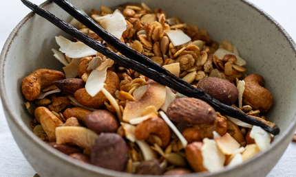 Granola, 1 kg, økologisk (Vanilje)