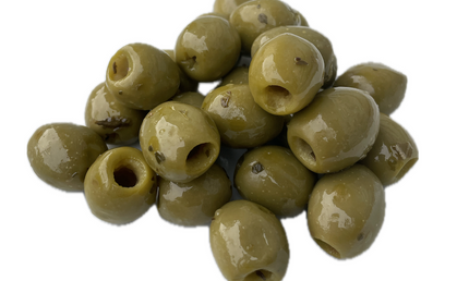 Græske Grønne Oliven, 1000 gram, økologiske