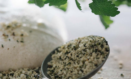 Hampefrø, afskallede, 1 kg, økologiske