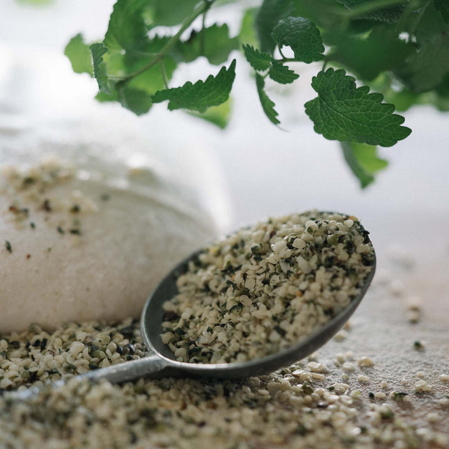 Hampefrø, afskallede, 1 kg, økologiske