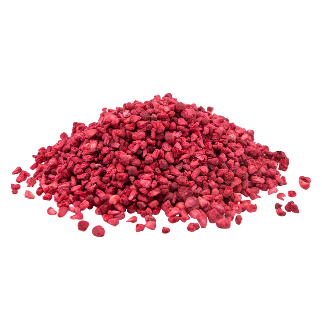 Hindbær, frysetørret, 250 gram, økologisk