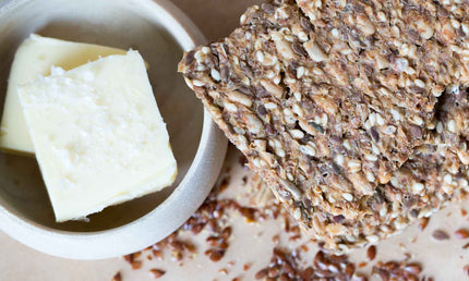 Hørfrø, knuste, 1 kg, økologisk