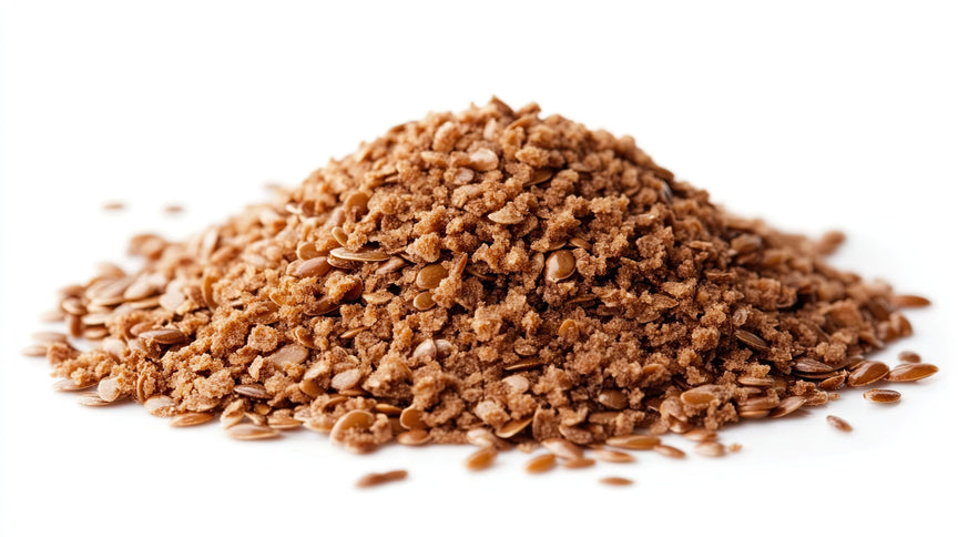Hørfrø, knuste, 1 kg, økologisk