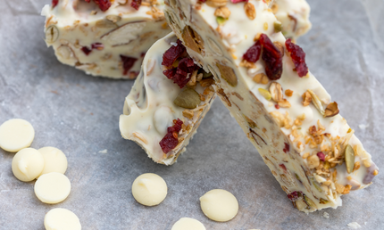 Chokoladeknapper, hvid, 500 gram, økologisk