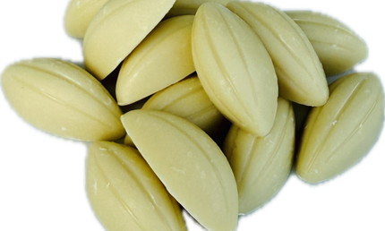 Hvid chokolade, 500 gram, økologisk