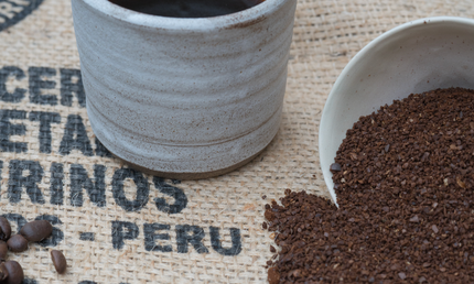 Peru, hele kaffebønner, mellemristet, 1 kg, økologisk