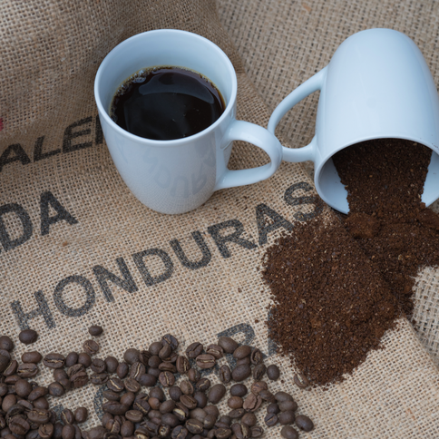 Honduras, hele kaffebønner, 1 kg, mellemristet, økologisk