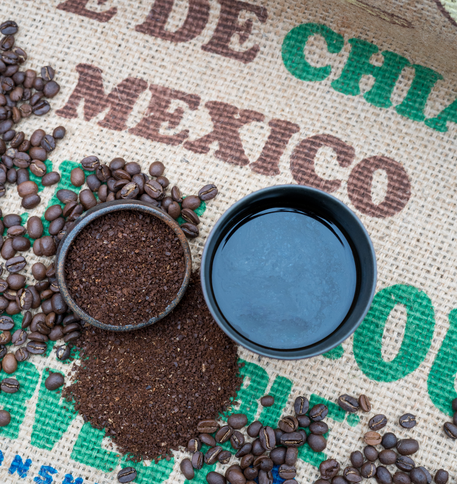 Mexico, hele kaffebønner, 1 kg, espresso, mørkristet, økologisk