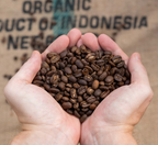 Indonesien, hele kaffebønner, 1 kg, mellemristet, økologisk
