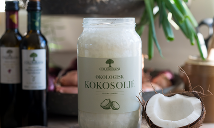 Kokosolie, ekstra jomfru, 1000 ml, økologisk