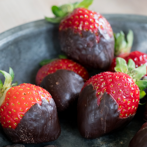 Overtrækschokolade, mørk, 500 gram, økologisk