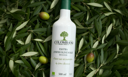 Olivenolie, 500 ml, økologisk, “First day of harvest”, koldpresset ekstra jomfru