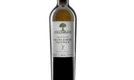 Intropakke til olivenolie: 3 liter olivenolie, 500 ml olivenolie, hældetud m/klap og bog
