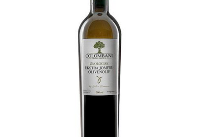 Intropakke til olivenolie: 3 liter olivenolie, 500 ml olivenolie, hældetud m/klap og bog