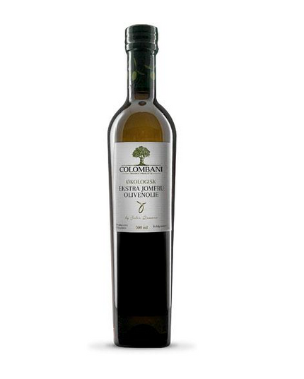 Intropakke til olivenolie: 3 liter olivenolie, 500 ml olivenolie, hældetud m/klap og bog