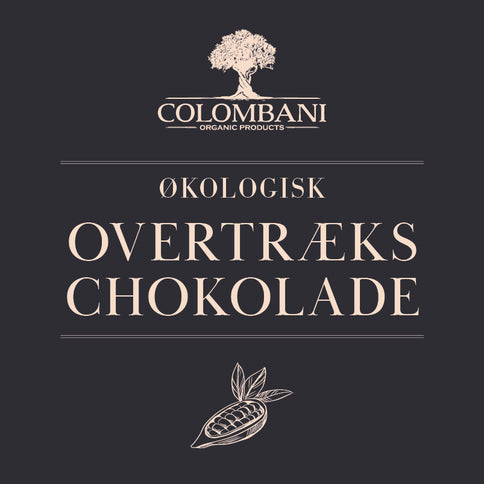 Overtrækschokolade, mørk, 500 gram, økologisk