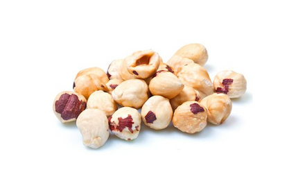 Ristede hasselnødder, 1 kg, økologiske