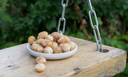 Saltristede Macadamianødder, 500 gram, økologiske