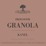 Økologiske granola med kanel - Colombani.dk