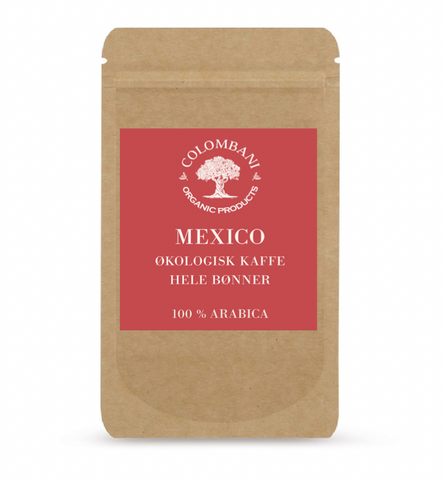 Gavepose, 100 gram, hele kaffebønner, Mexico, økologisk