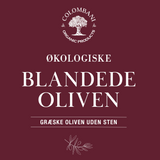 Græske Blandede Oliven, 1000 gram,  økologiske