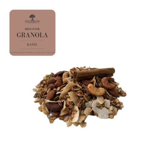 Granola, 1 kg, økologisk (Kanel)