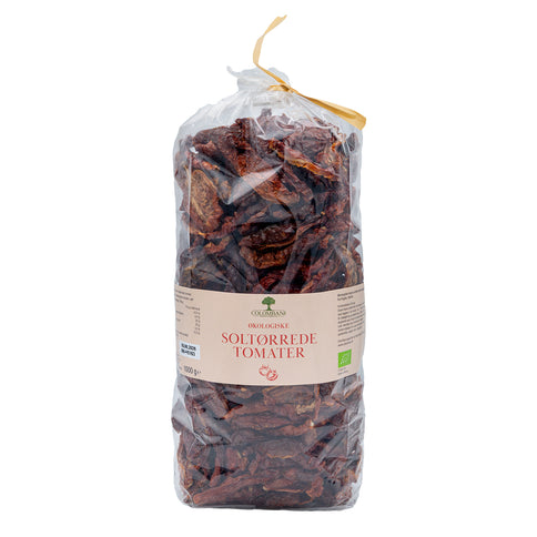 Soltørrede tomater, 1 kg, økologiske