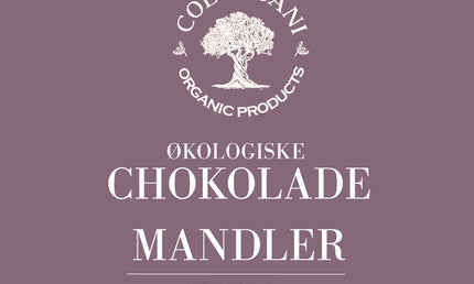 Mandler med chokolade og kakao, 250 gram, økologisk